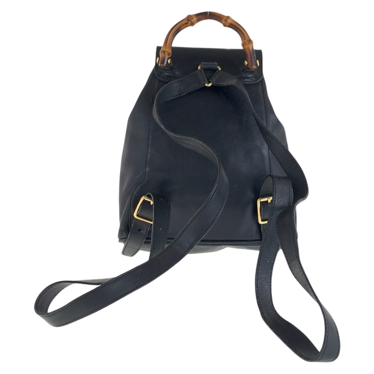 GUCCI Backpack 003 3444 0030 leather black Backpacks & Daypacks Backpacks Bamboo Women Used