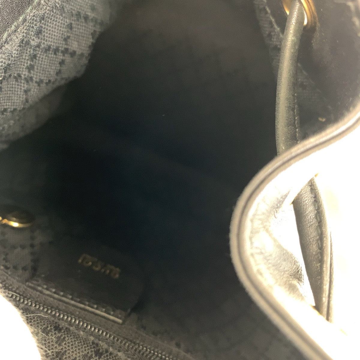 GUCCI Backpack 003 3444 0030 leather black Backpacks & Daypacks Backpacks Bamboo Women Used