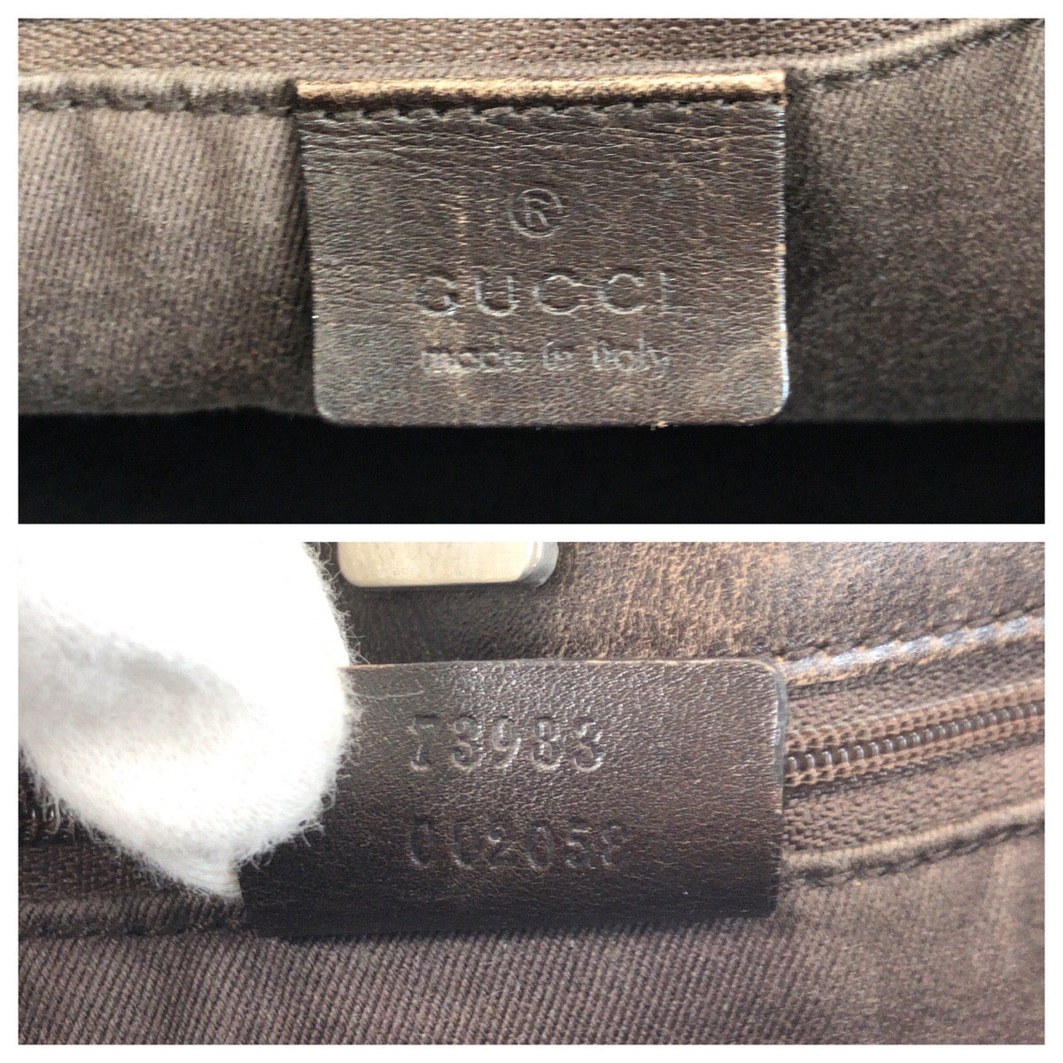 GUCCI Tote Bag 73983 GG canvas, leather Beige brown Tote Bag Shoulder Bag Women Used
