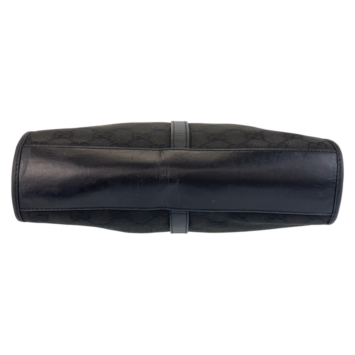 GUCCI Handbag 002 1065 GG canvas, leather Black black Handbag Tote Bag Jackie Women Used