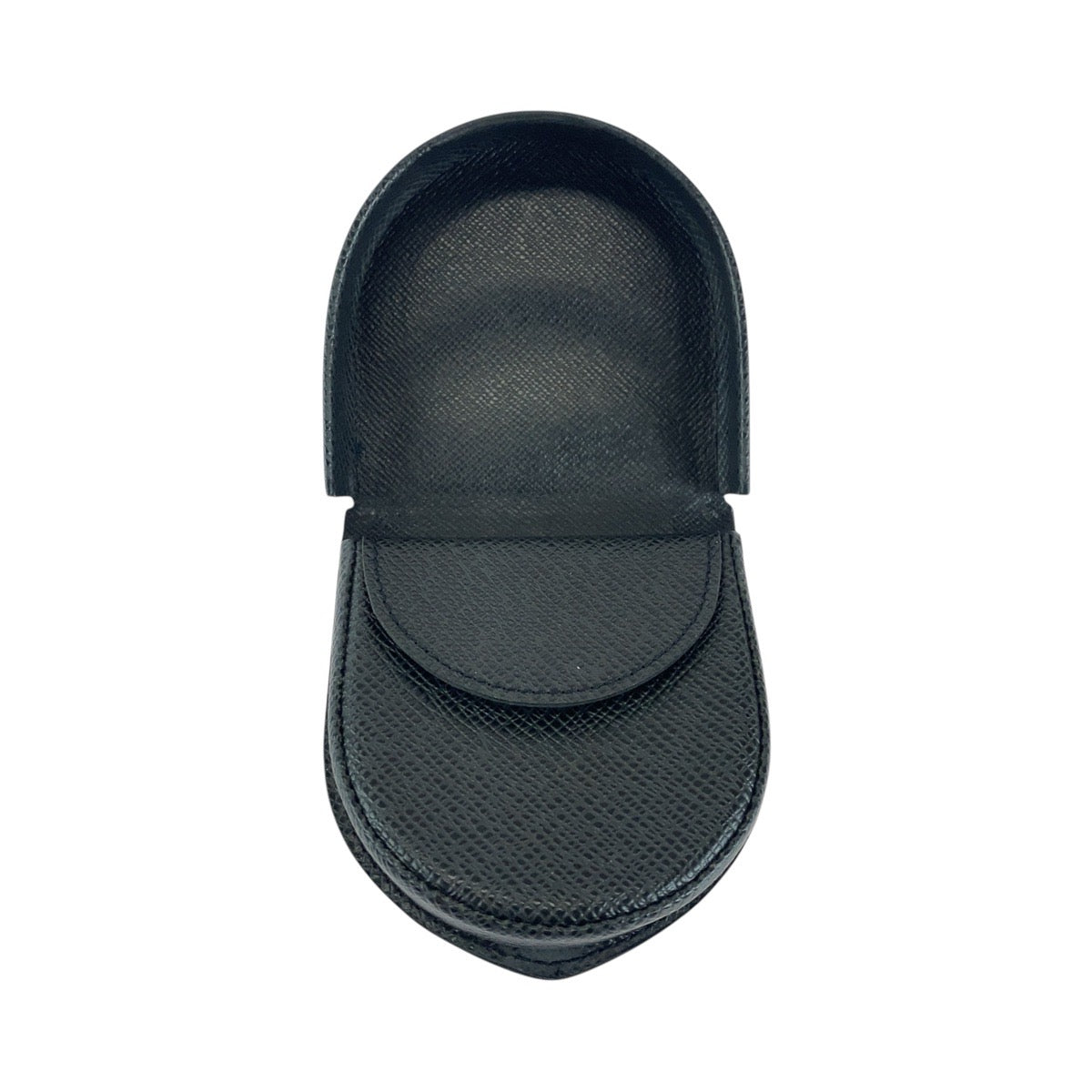 LOUIS VUITTON Coin case M64422 leather black Taiga Porto Monet Cuvetto