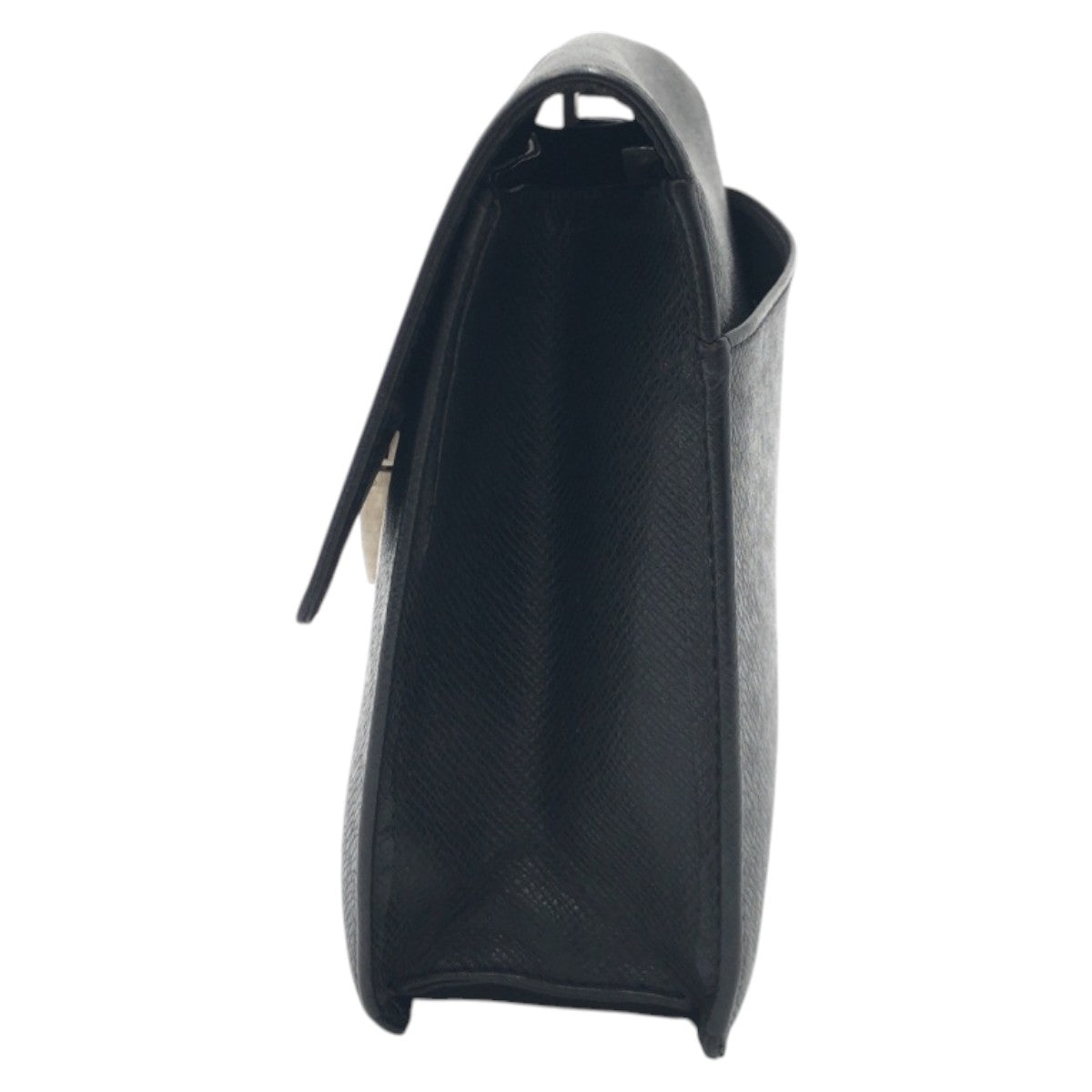 LOUIS VUITTON Clutch bag M30782 leather black Clutch bag business bag Taiga ardwards Selenga mens Used