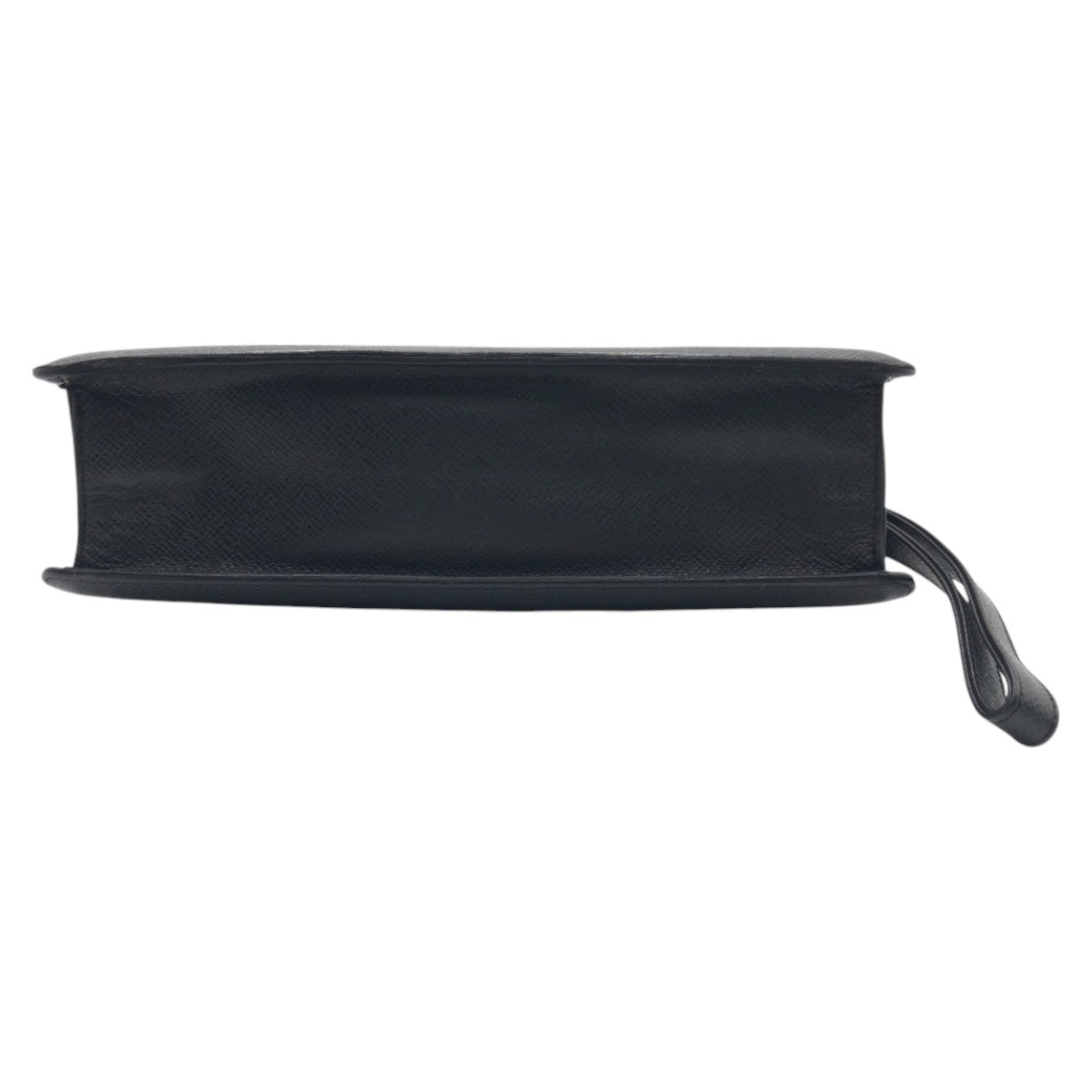 LOUIS VUITTON Clutch bag M30782 leather black Clutch bag business bag Taiga ardwards Selenga mens Used