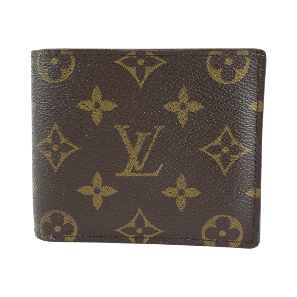 LOUIS VUITTON Bifold Wallet M61675 PVC Brown Folding wallet Compact wallet Monogram Portefeuille Marco mens Used