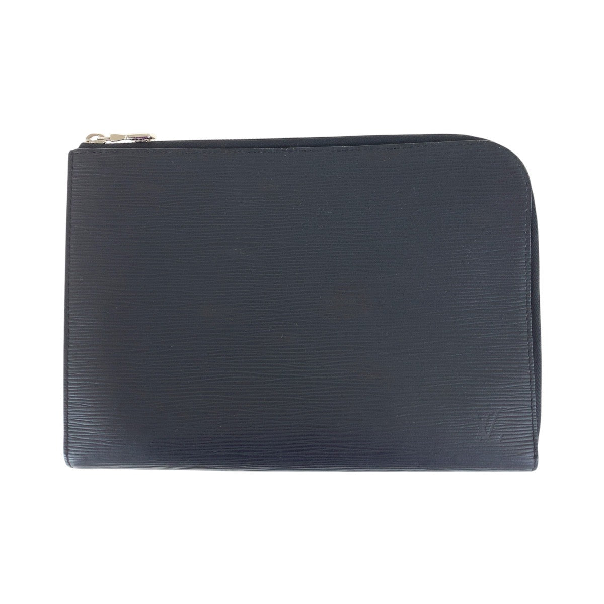 LOUIS VUITTON Clutch bag M62646 leather black Clutch bag business bag Epi Pochette Jules PM mens Used