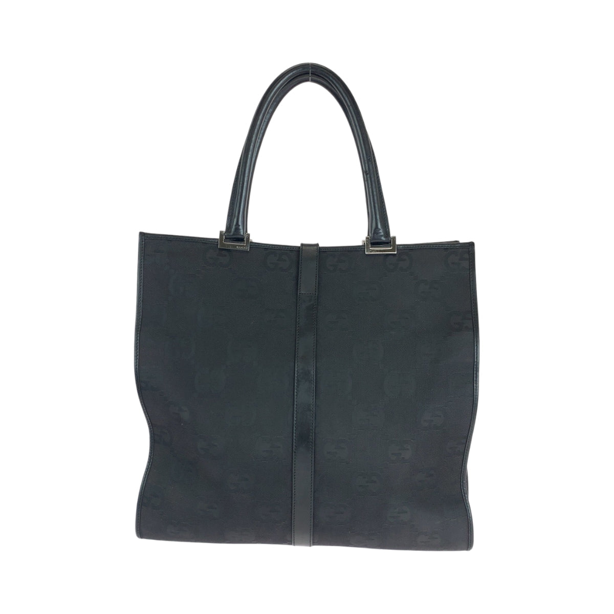 GUCCI Tote Bag 002 1064 GG canvas black Tote Bag handbag Jackie Women Used