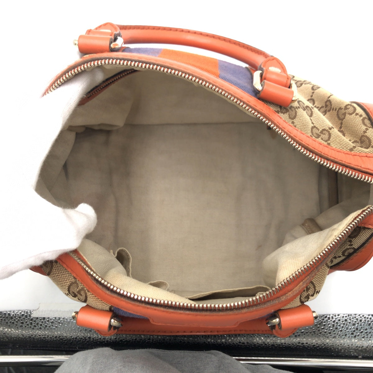 GUCCI Boston Duffel bag C967639 GG canvas multicolor Sherry line