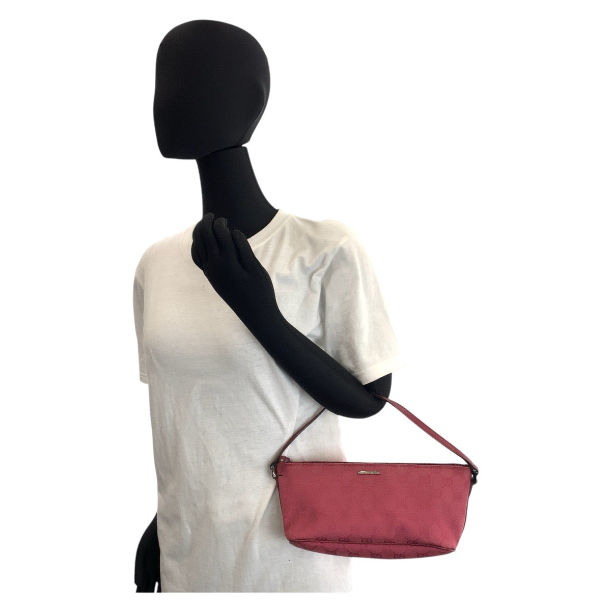 GUCCI Handbag 07198 GG canvas Red