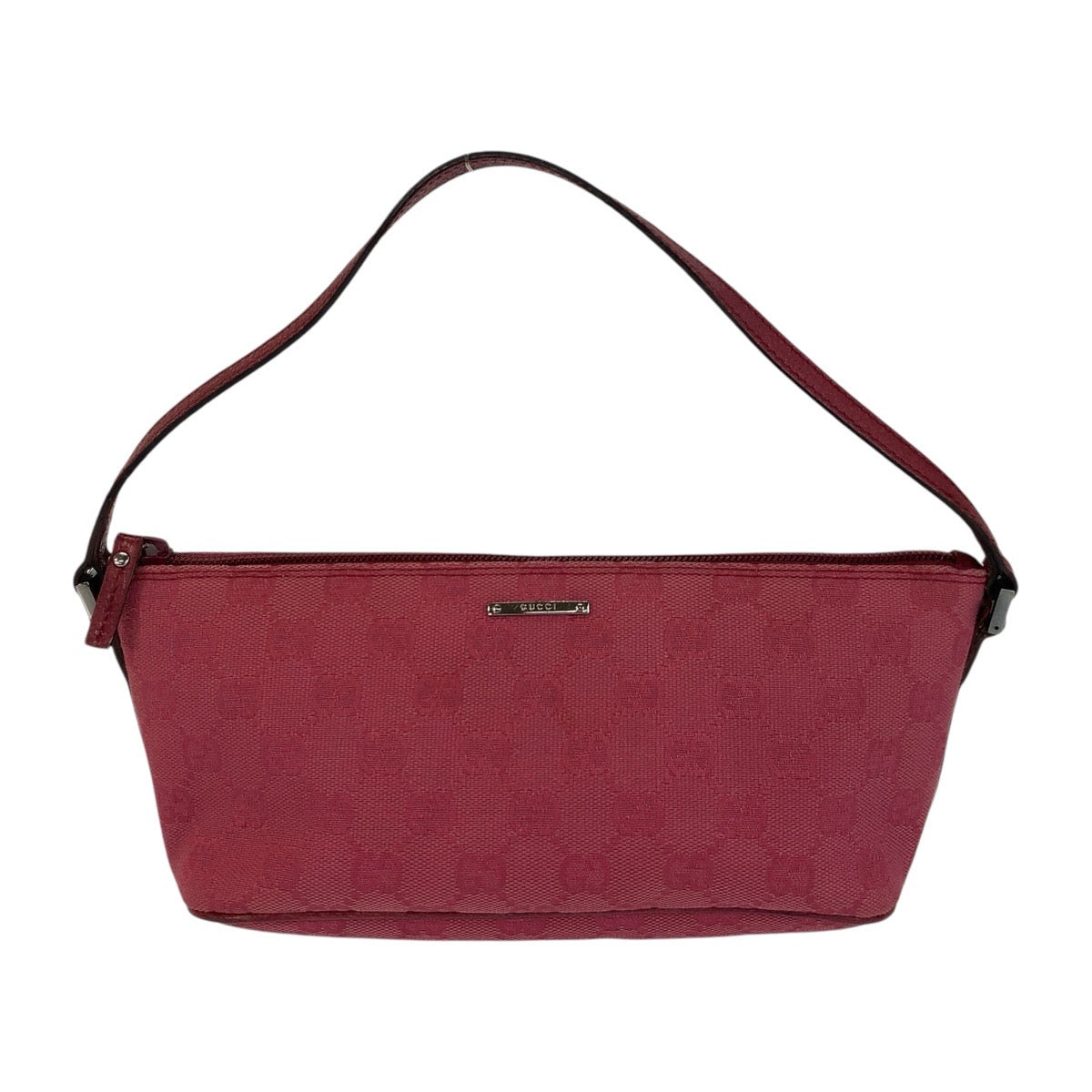 GUCCI Handbag 07198 GG canvas Red