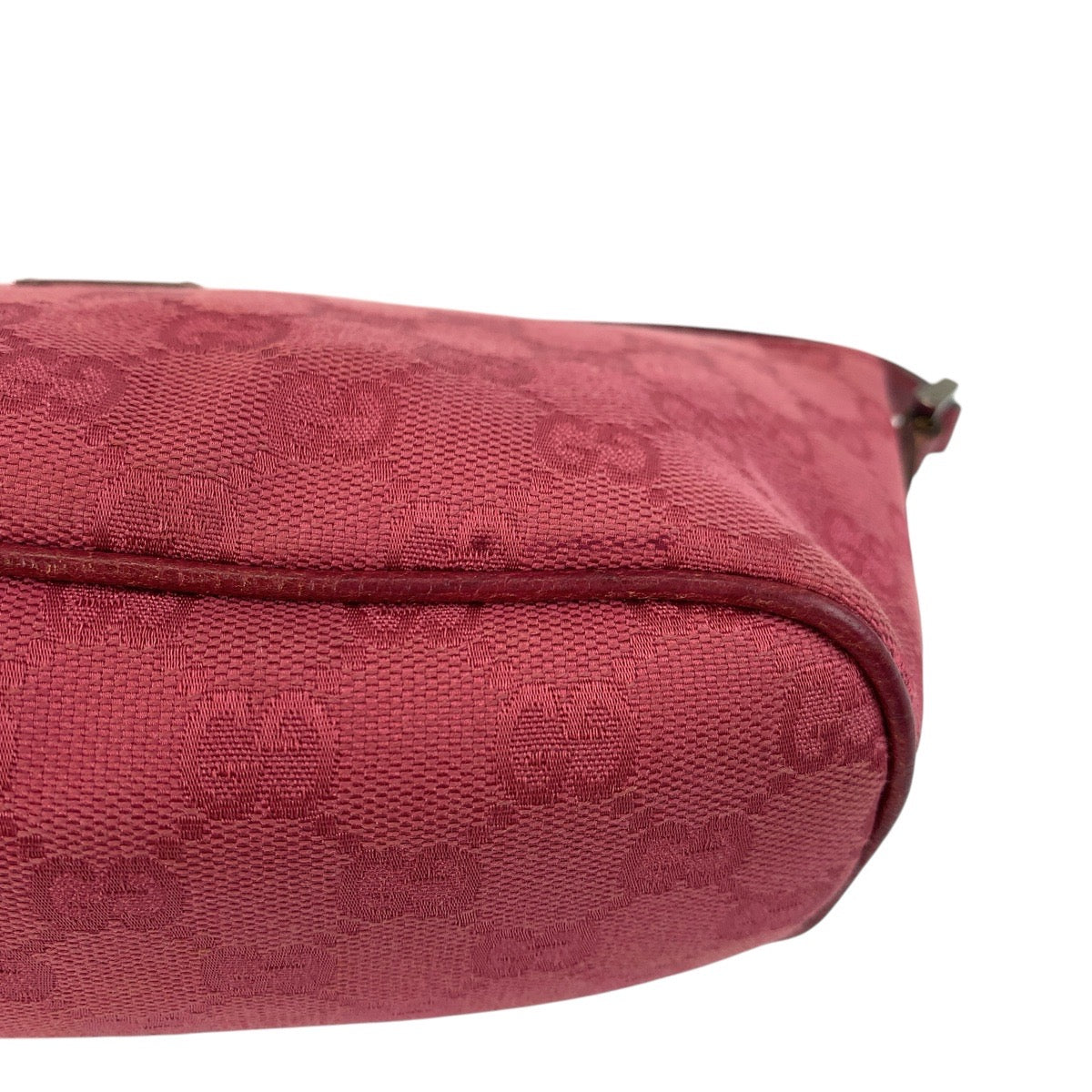 GUCCI Handbag 07198 GG canvas Red