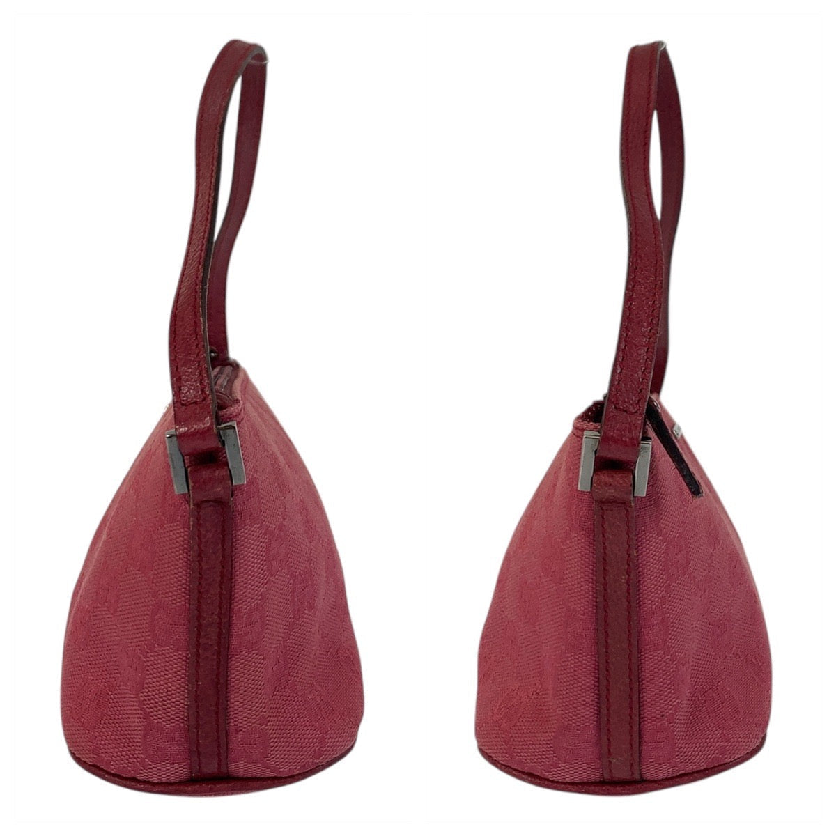GUCCI Handbag 07198 GG canvas Red