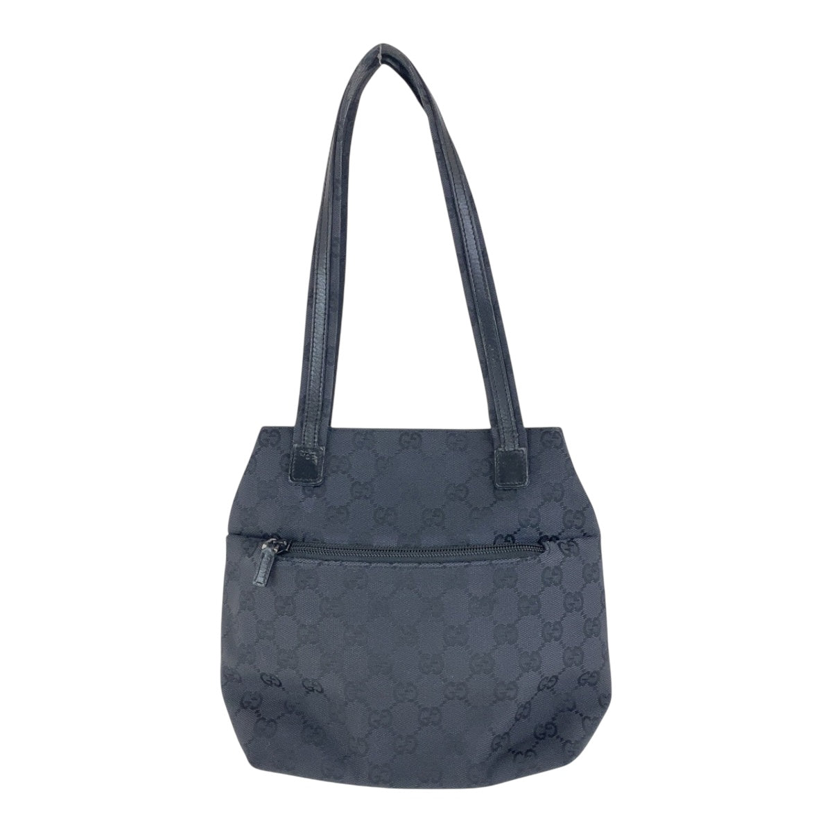 GUCCI Shoulder Bag 002 1075 GG canvas black