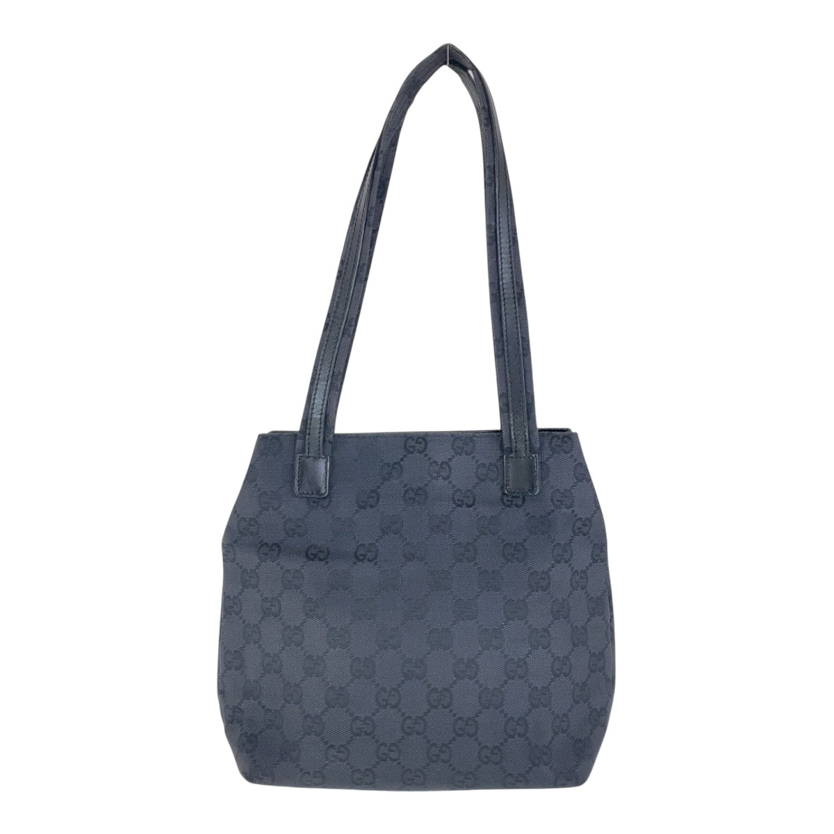 GUCCI Shoulder Bag 002 1075 GG canvas black