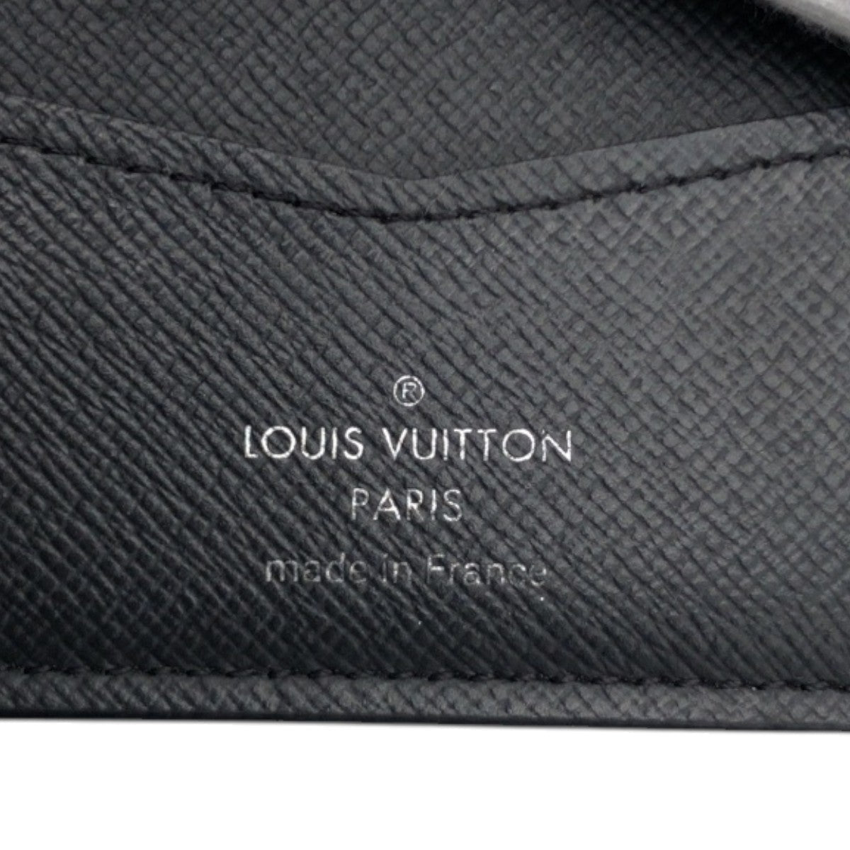 LOUIS VUITTON Bifold Wallet M62294 PVC Black black Bifold Wallet Compact Wallet Monogram Portefeuille Slender mens Used