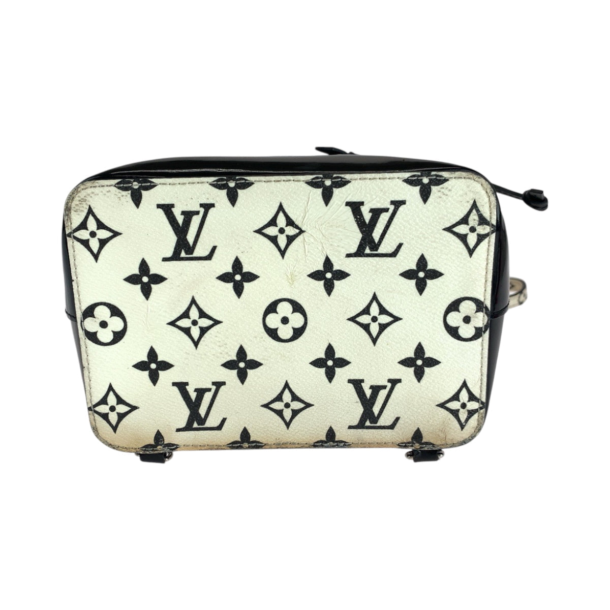LOUIS VUITTON Backpack M53637 Vernis Black White Backpack Backpack Vernis Monogram Hot Springs Women Used