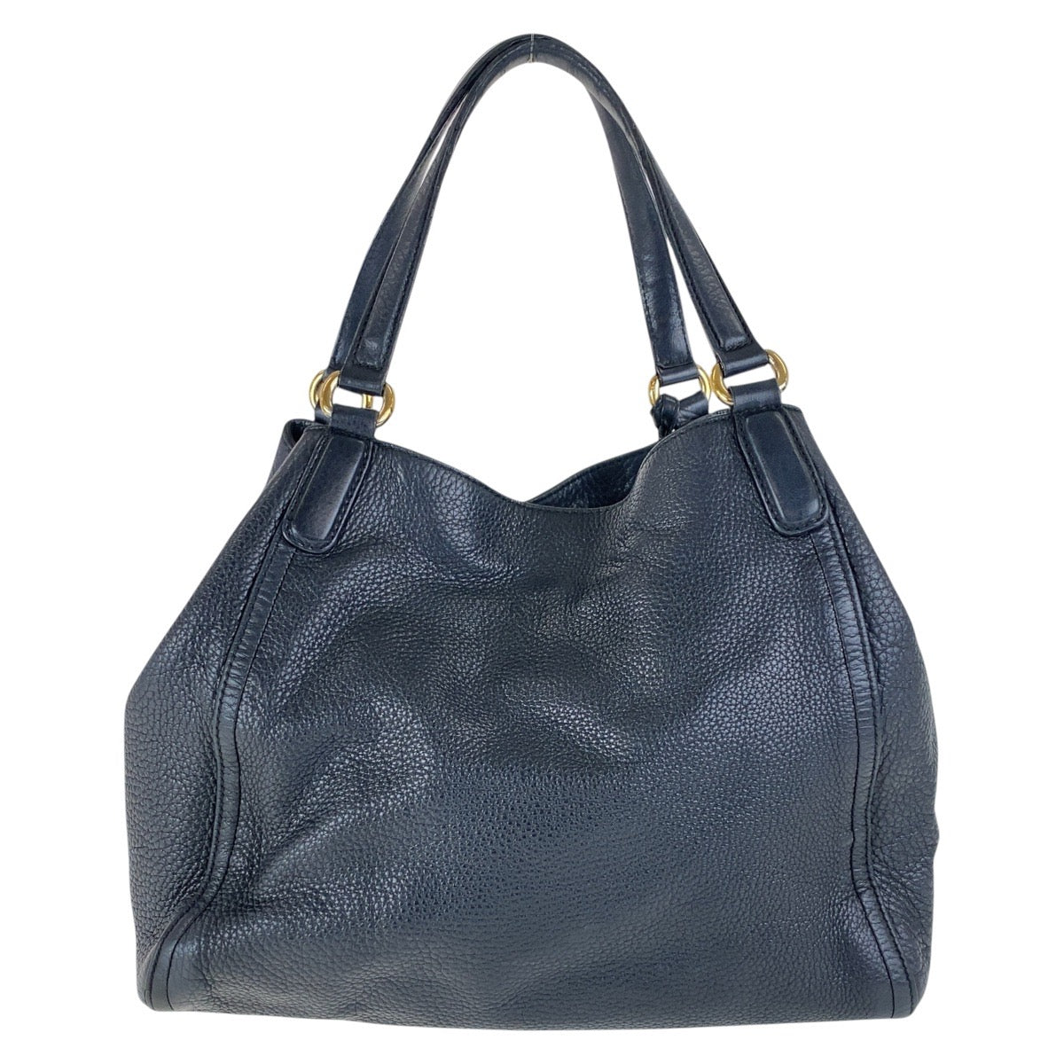 GUCCI Shoulder Bag 282309 leather Black SilverMetal Shoulder Bag Soho Women Used