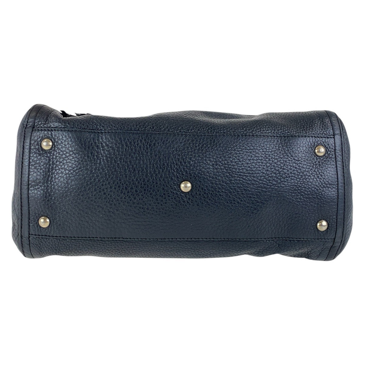 GUCCI Shoulder Bag 282309 leather Black SilverMetal Shoulder Bag Soho Women Used