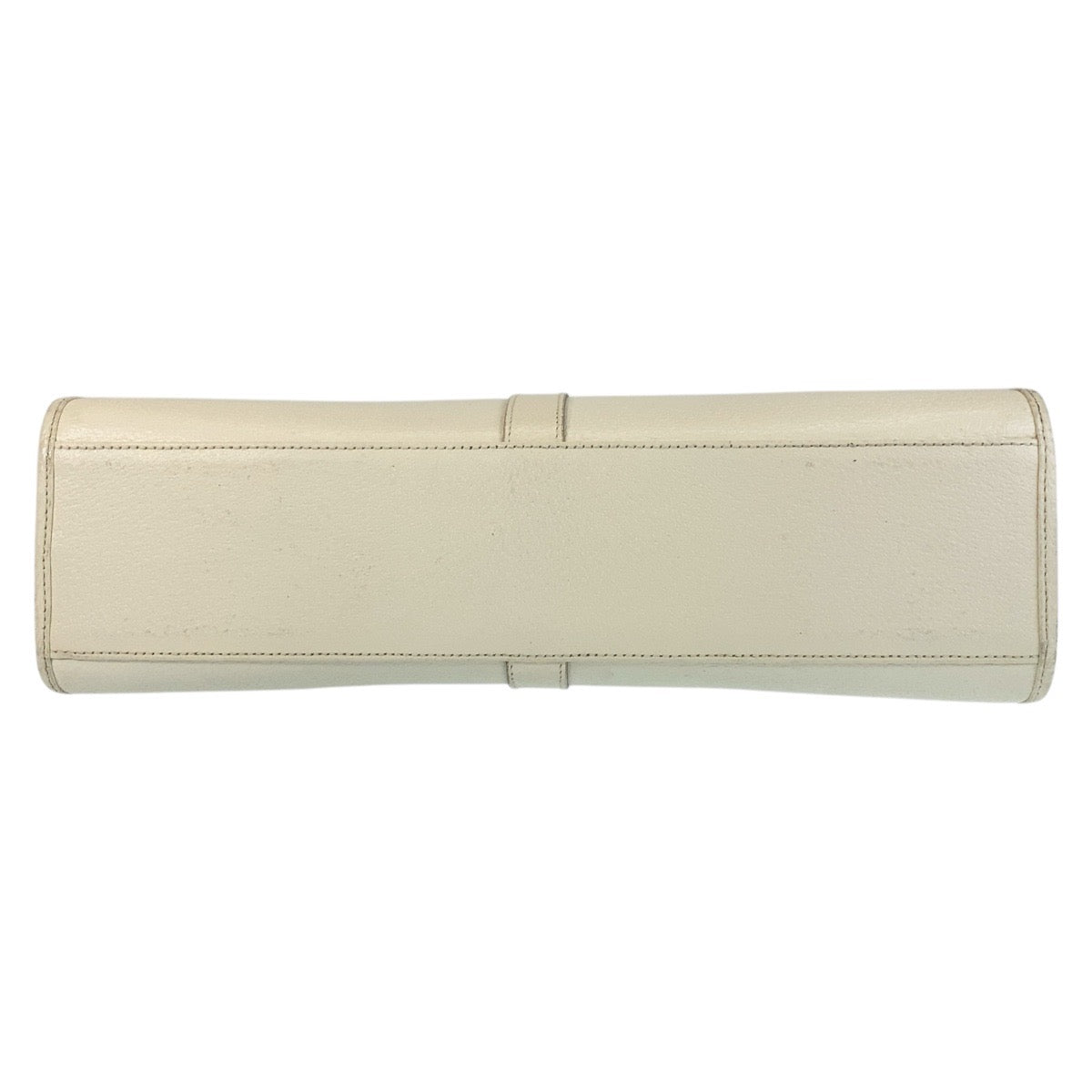 GUCCI Tote Bag 002 1064 leather White Ivory SilverMetal Tote Bag Shoulder Bag Jackie Women Used