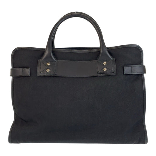 GUCCI Business bag 246410 Nylon, Leather black Business bag briefcase Sherry line mens Used