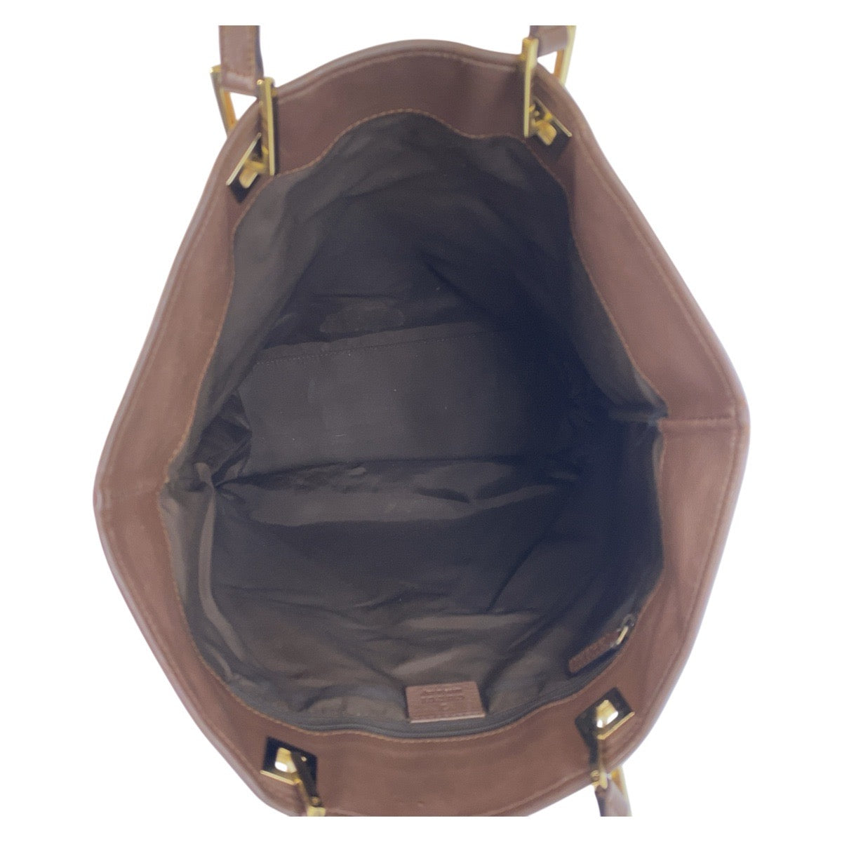 GUCCI Tote Bag 002 1098 GG canvas, leather Beige Brown Gold Metal Tote Bag Shoulder Bag Women Used