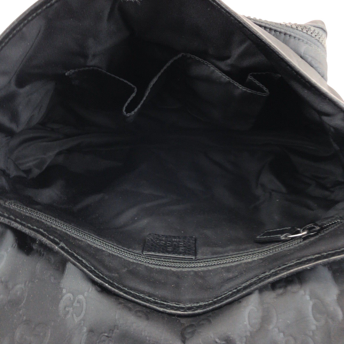 GUCCI Shoulder Bag 510335 Nylon, Leather black Shoulder Bag Pochette Unisex mens Used