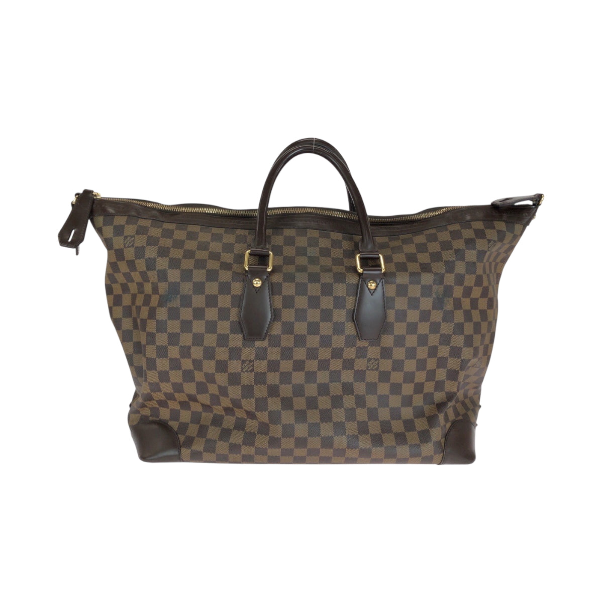 LOUIS VUITTON Boston Duffel bag N41537 PVC Brown Boston Duffel bag Handbag Damier Vaslab Women Used