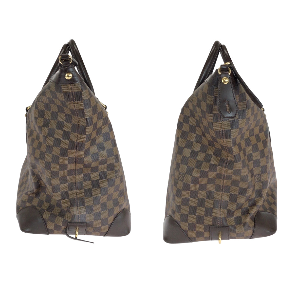 LOUIS VUITTON Boston Duffel bag N41537 PVC Brown Boston Duffel bag Handbag Damier Vaslab Women Used