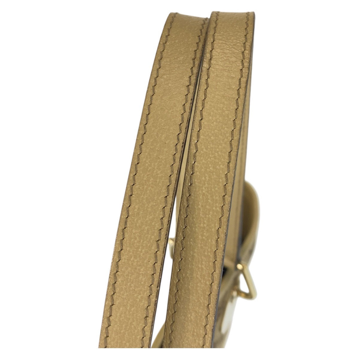 GUCCI Tote Bag 120835 GG canvas, leather Beige White Gold Metal Tote Bag Shoulder Bag Women Used