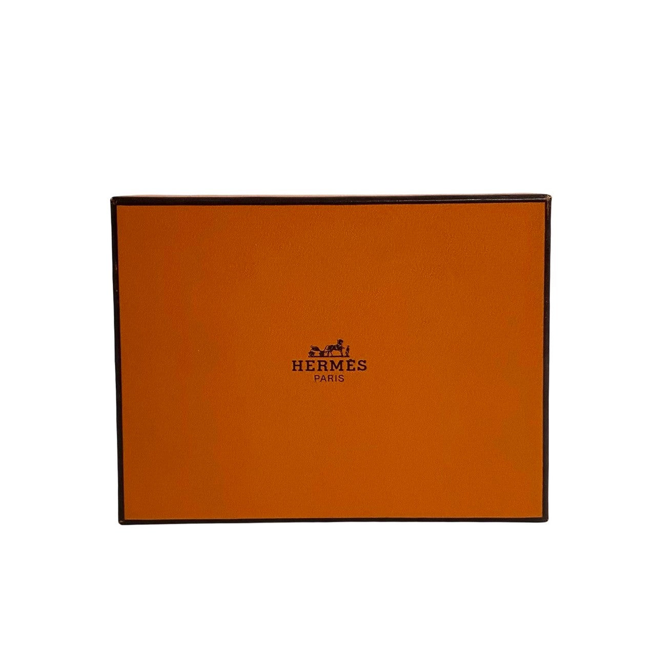 HERMES Bifold Wallet leather wine-red Jura
