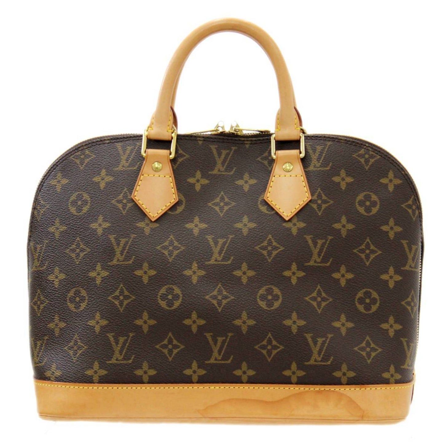 Louis Vuitton Brown Canvas Alma handbag bag