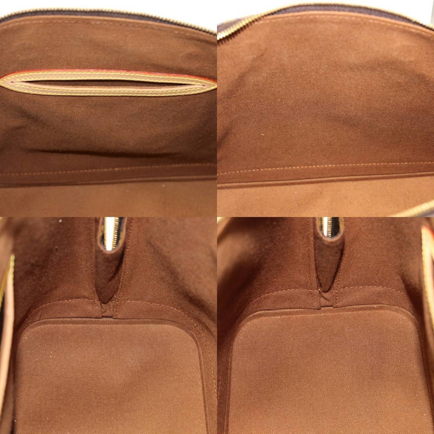 Louis Vuitton Brown Canvas Alma handbag bag