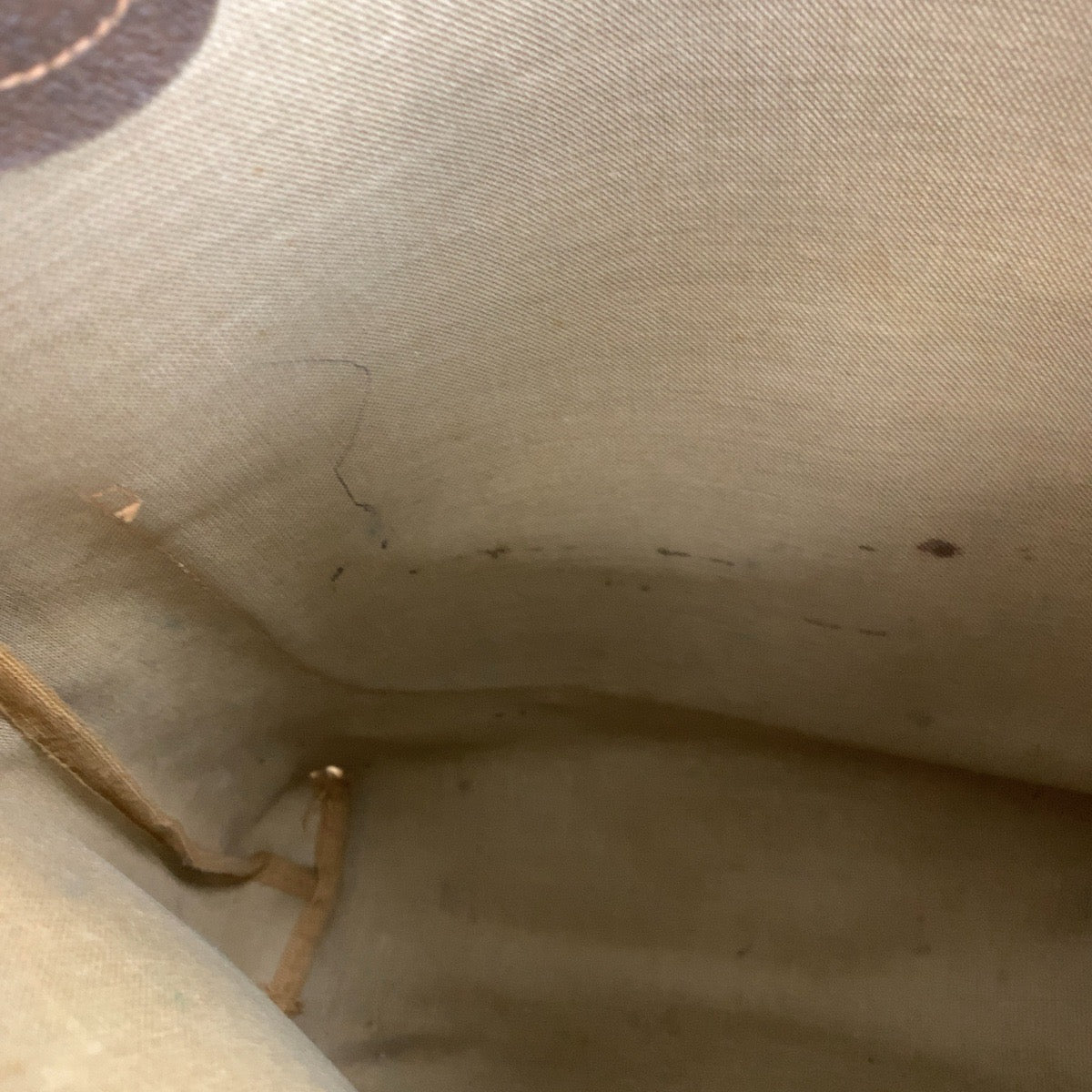 GUCCI Tote Bag 89 02 003 GG Supreme canvas, leather Brown Tote Bag Shoulder Bag Old Gucci Shelly Line Interlocking Women Used