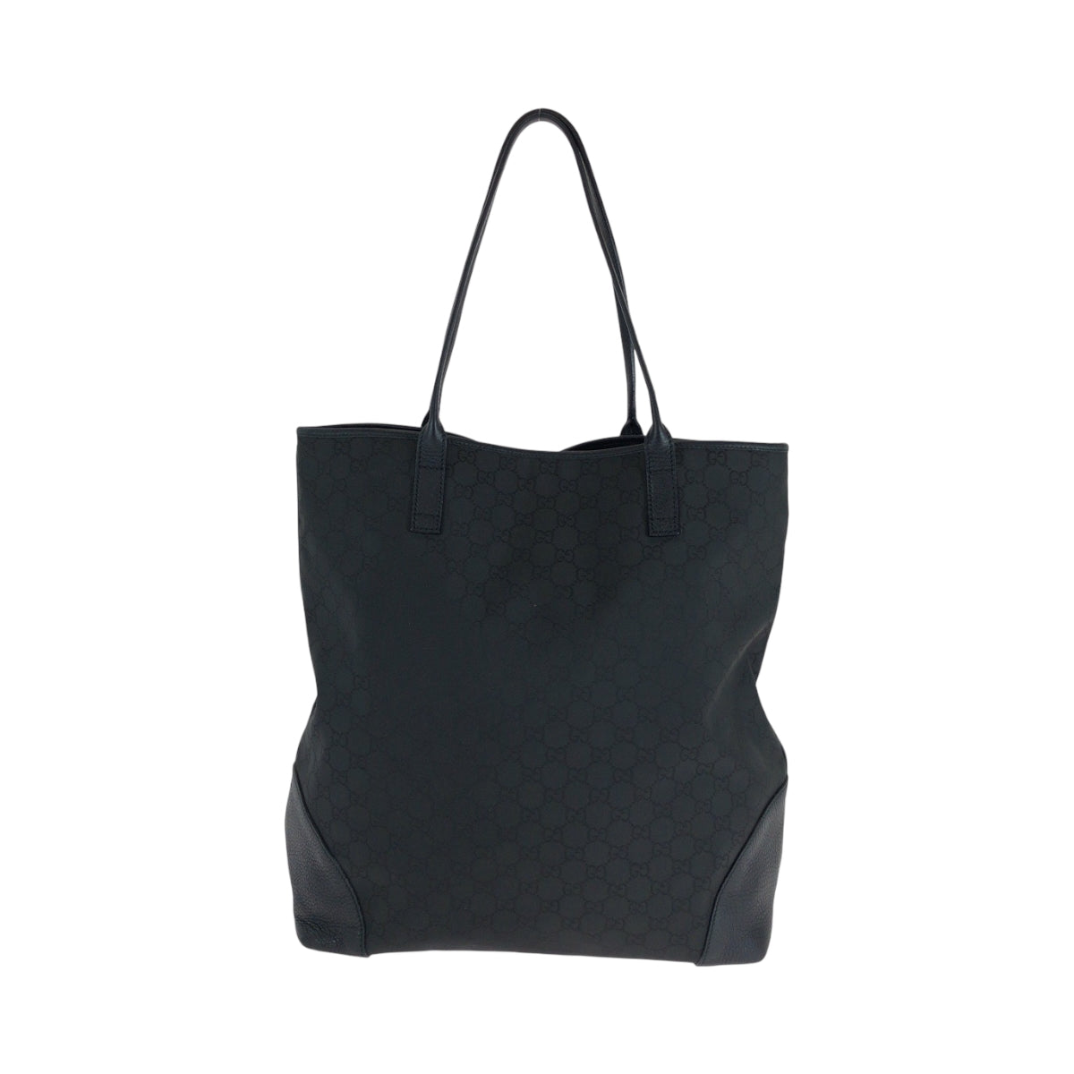 GUCCI Tote Bag 263345 Nylon black Tote Bag handbag Women Used