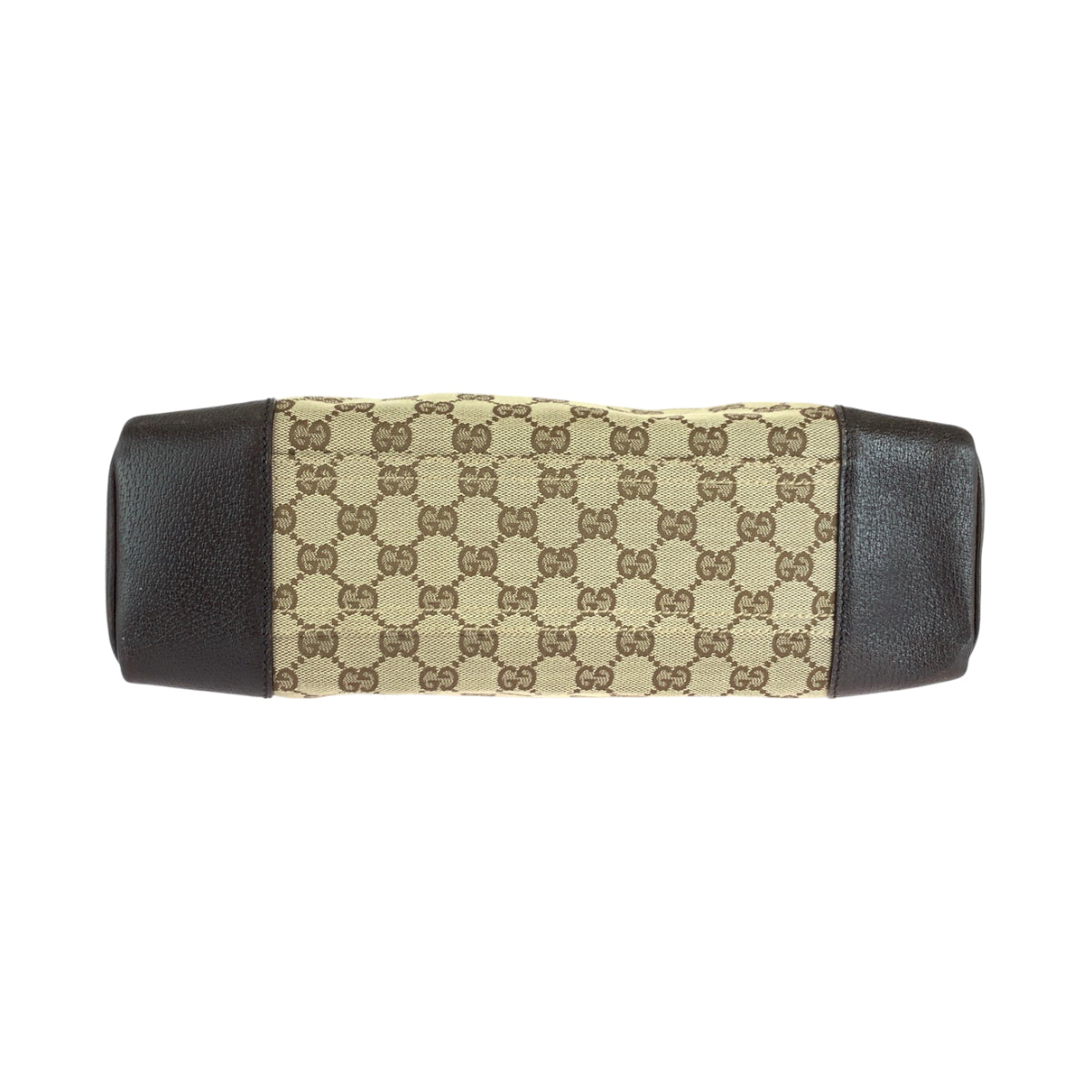 GUCCI Shoulder Bag 110054 GG canvas Beige Brown SilverMetal Shoulder Bag Messenger bag Women Used