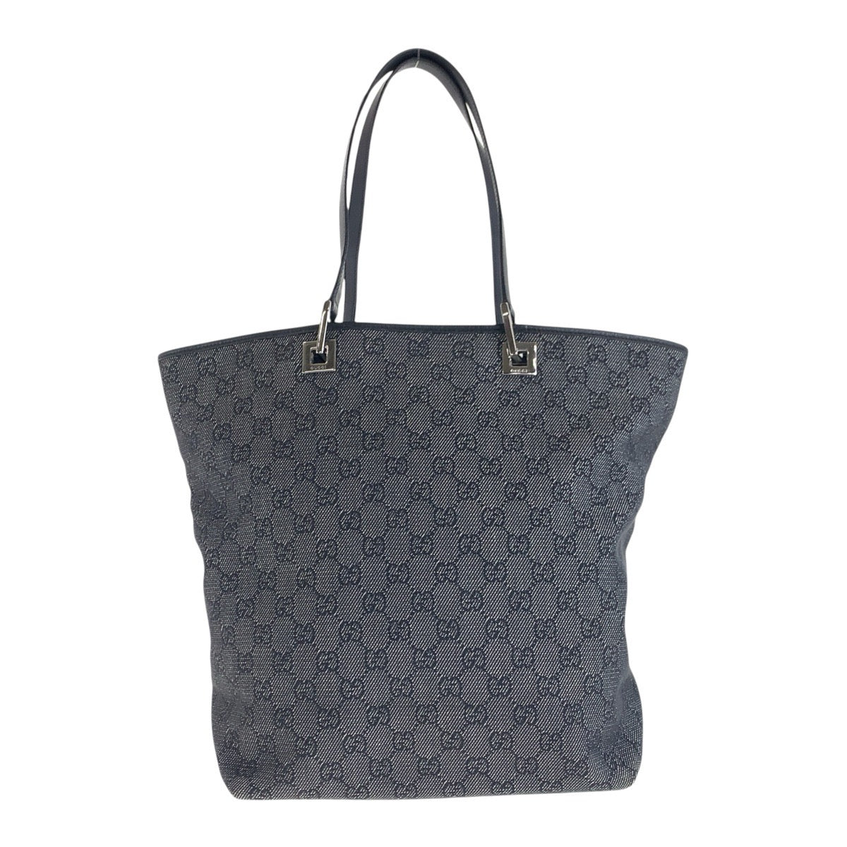 GUCCI Tote Bag 31243 GG canvas, leather black Tote Bag Shoulder Bag Women Used