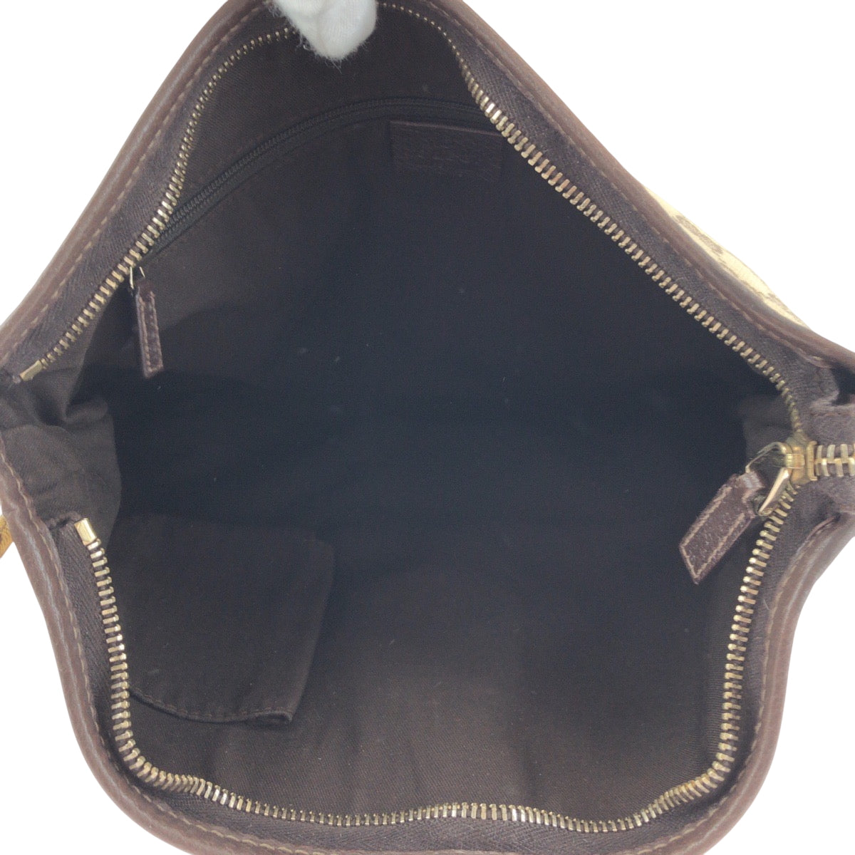 GUCCI Shoulder Bag 131326 GG canvas Brown Shoulder Bag pochette Abbey Women Used