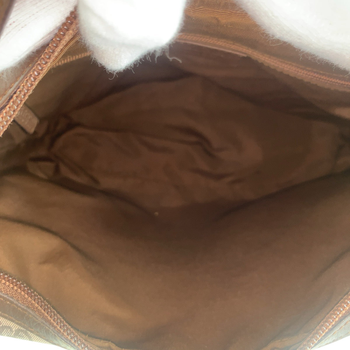 GUCCI Shoulder Bag 001 4204 GG canvas, leather Brown Pink Beige Gold Metal Women Used