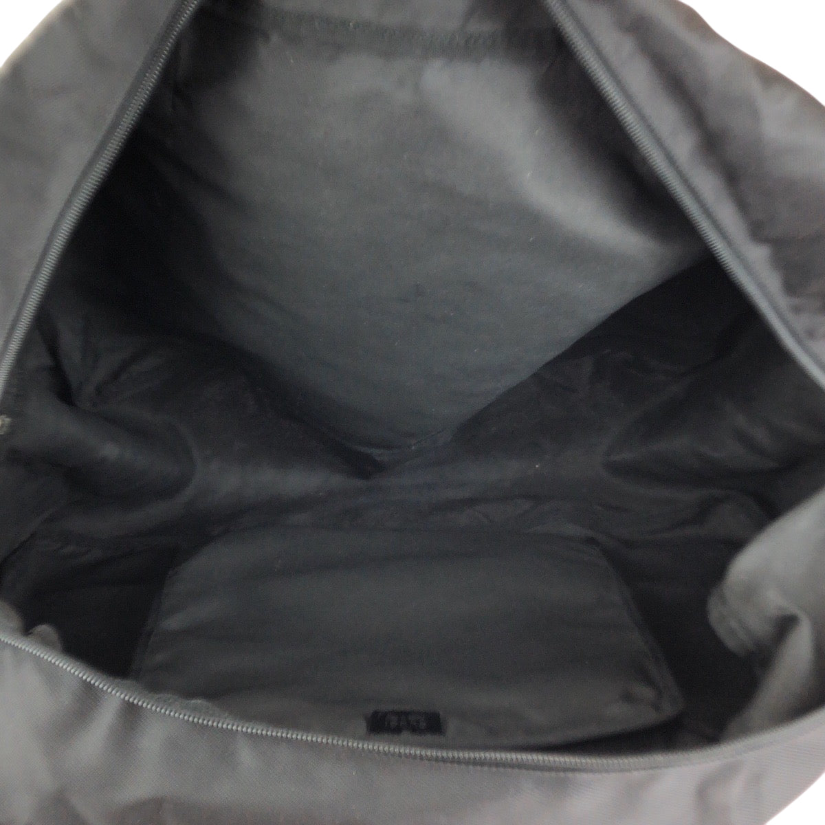 GUCCI Boston Duffel bag 012 0389 Nylon Black SilverMetal Boston Duffel bag Handbag Women Used