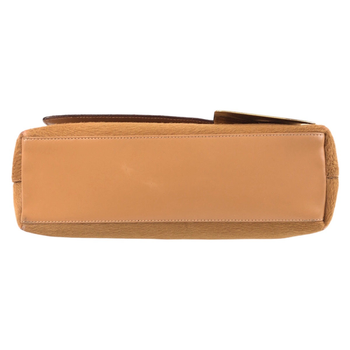 GUCCI Shoulder Bag 001 3444 1812 Harako Camel Gold Metal Women Used