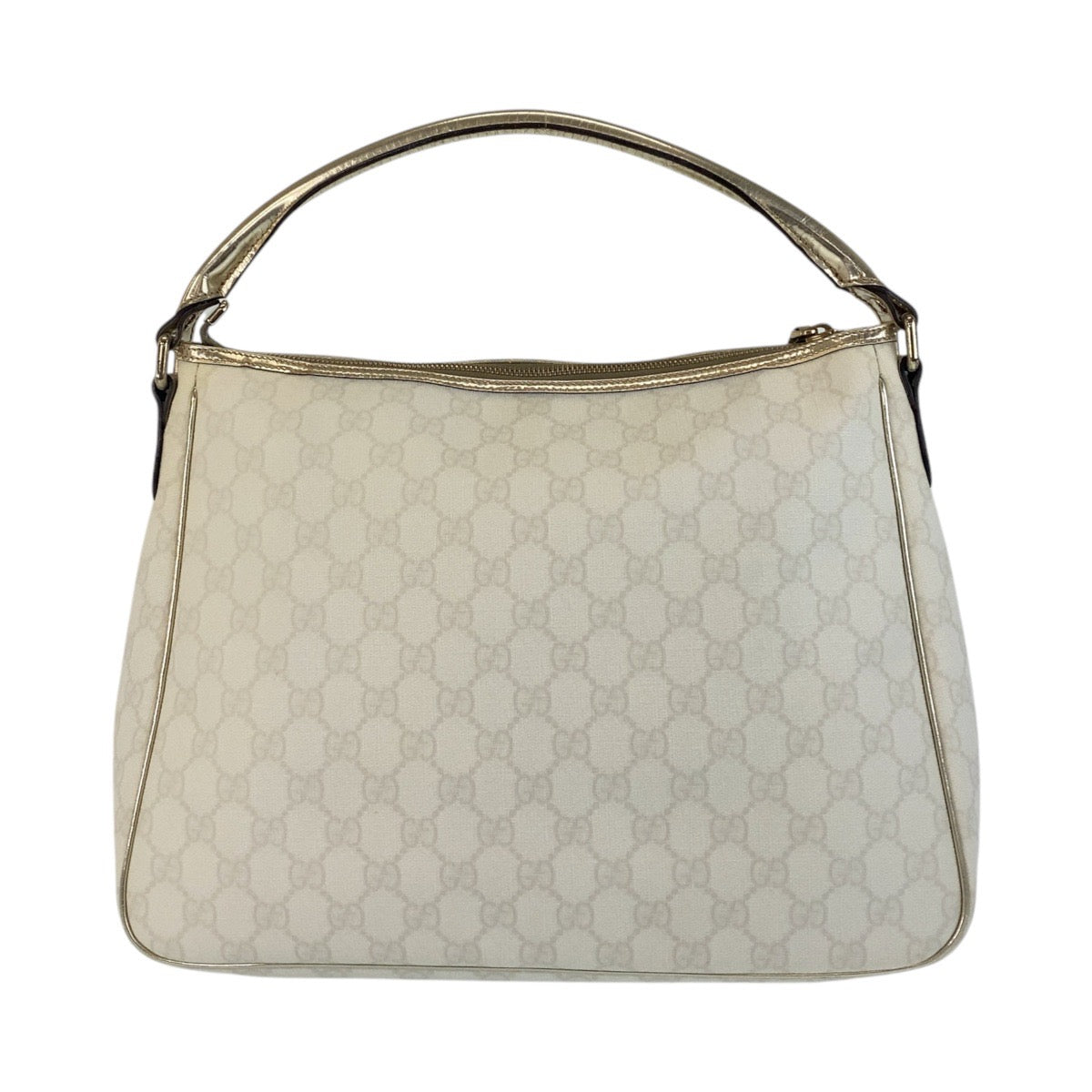 GUCCI Handbag 189898 GG Supreme Canvas white Handbag Women Used