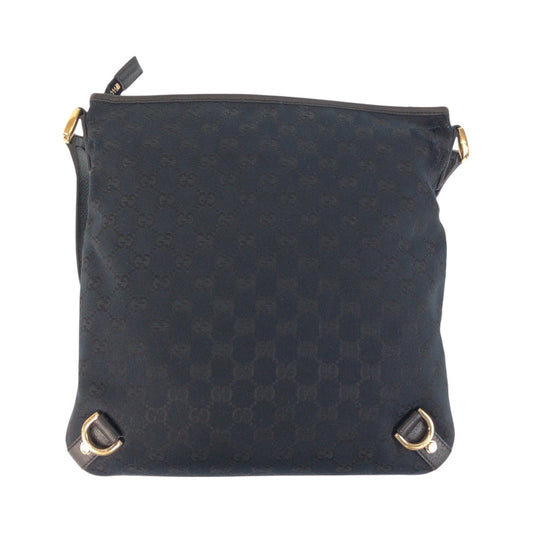 GUCCI Shoulder Bag 131326 GG canvas, leather black Shoulder Bag Messenger bag Abbey Women Used