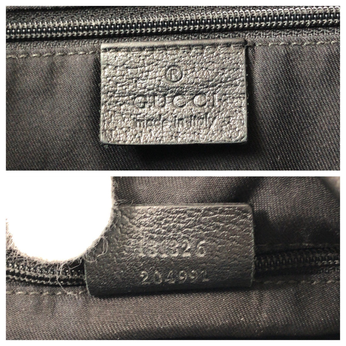 GUCCI Shoulder Bag 131326 GG canvas, leather black Shoulder Bag Messenger bag Abbey Women Used