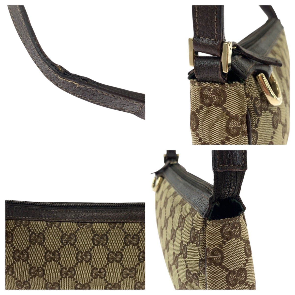 GUCCI Handbag 145750 GG canvas beige