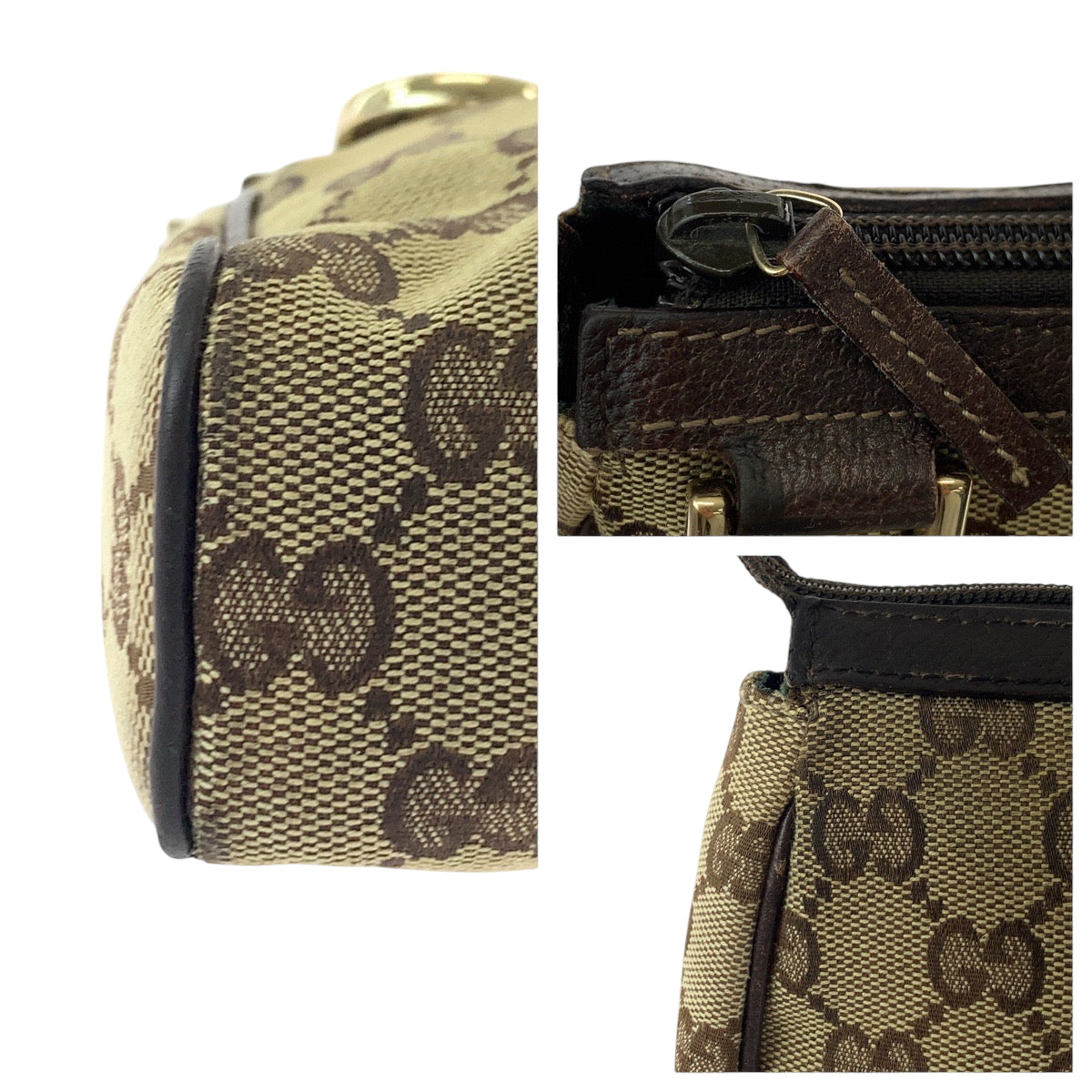 GUCCI Handbag 145750 GG canvas beige