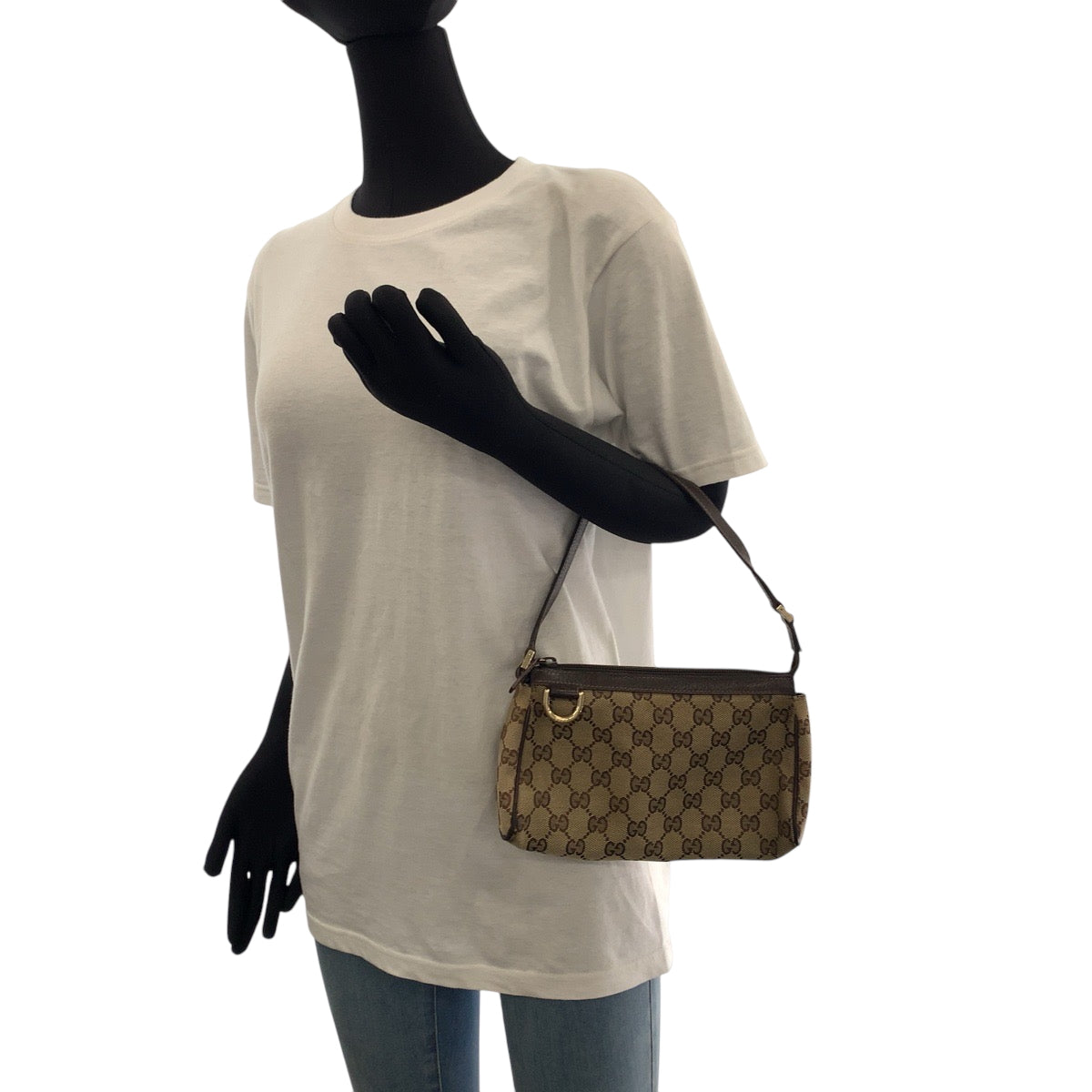GUCCI Handbag 145750 GG canvas beige