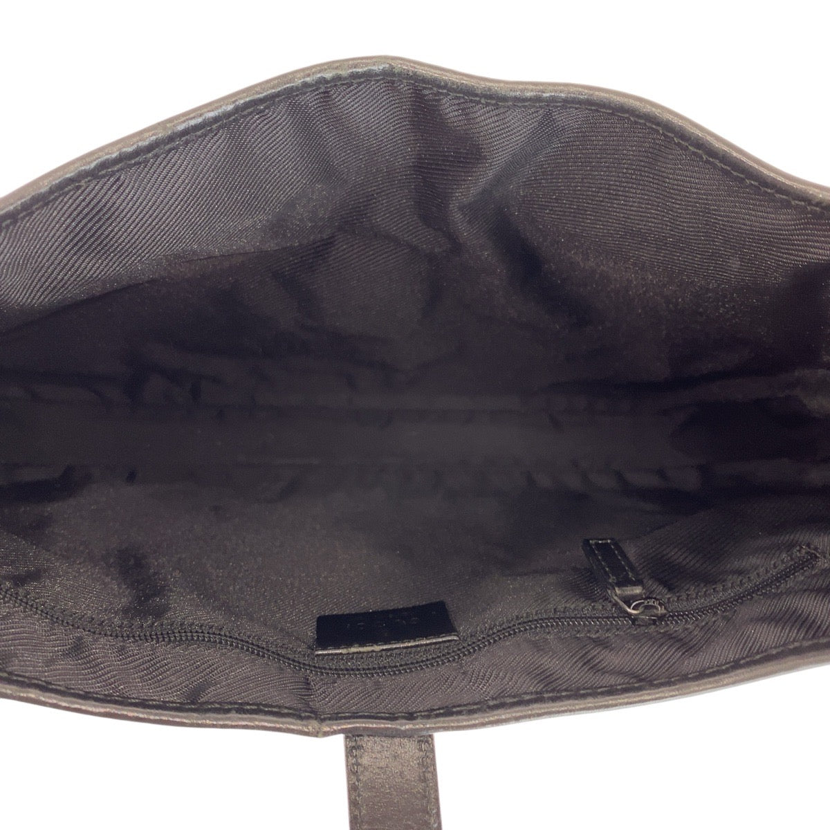 GUCCI Shoulder Bag 001 3306 GG canvas black Jackie
