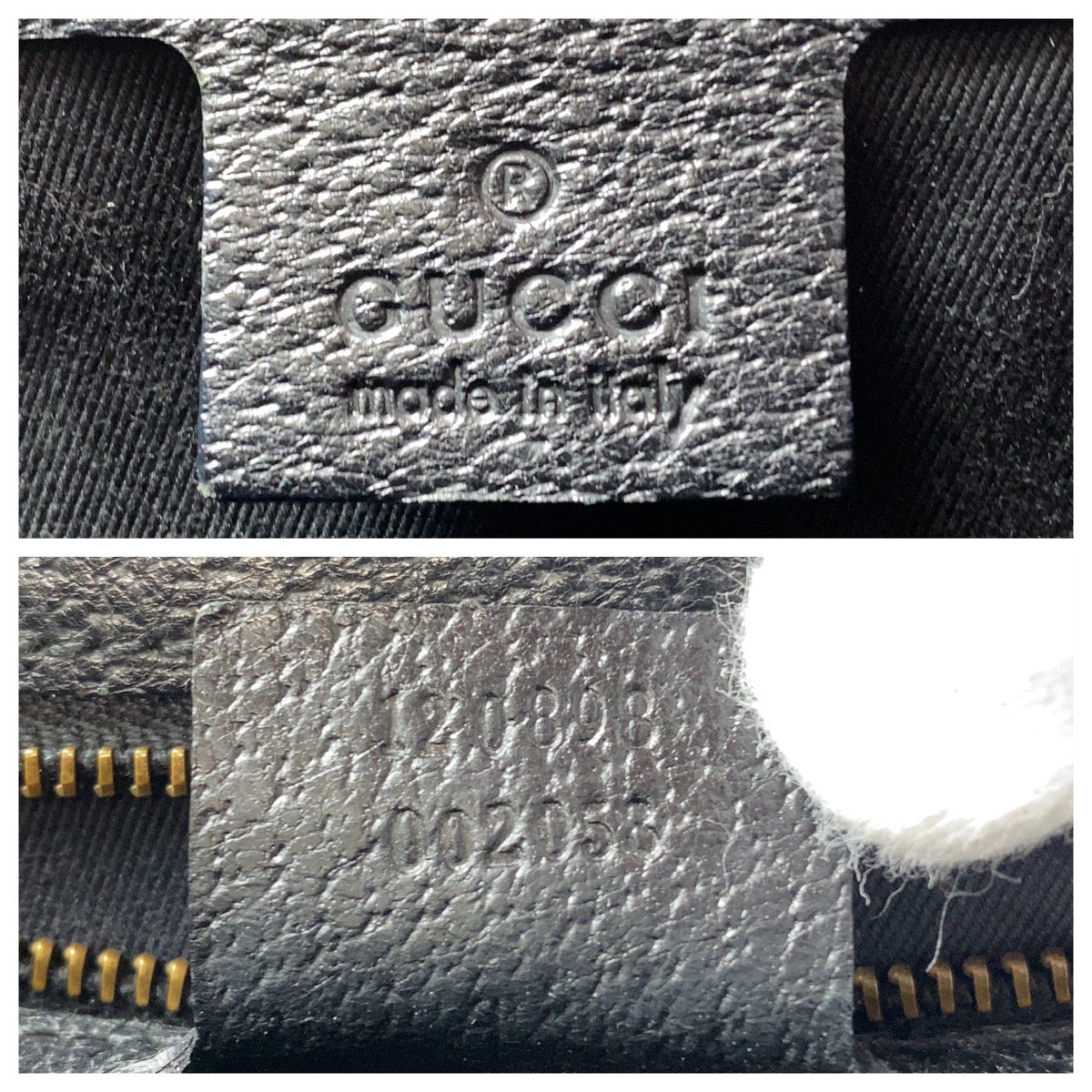 GUCCI Tote Bag 120898 GG canvas black Studs