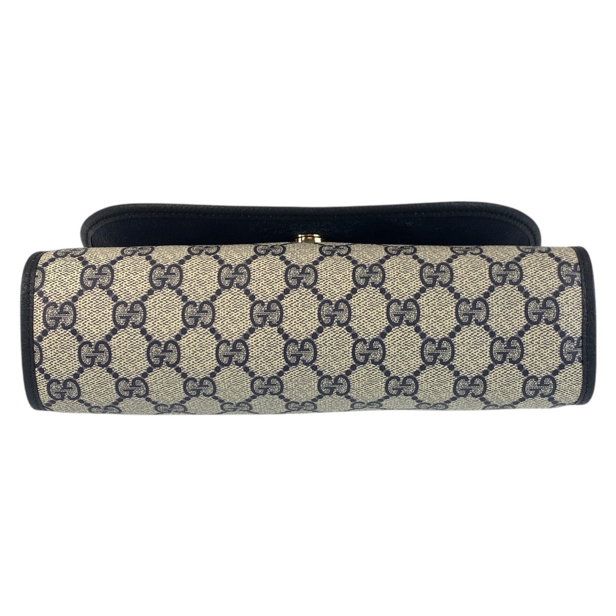GUCCI Clutch bag 89 01 030 GG Supreme Canvas gray Sherry Line Old Gucci