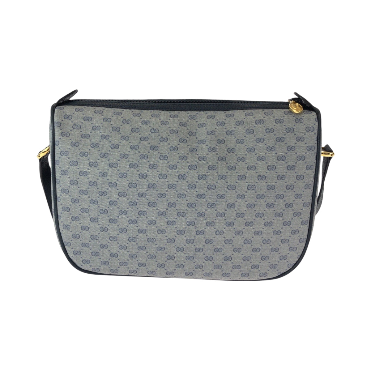 GUCCI Shoulder Bag 89 02 077 GG Supreme Canvas gray Shoulder Bag pochette Old Gucci Women Used