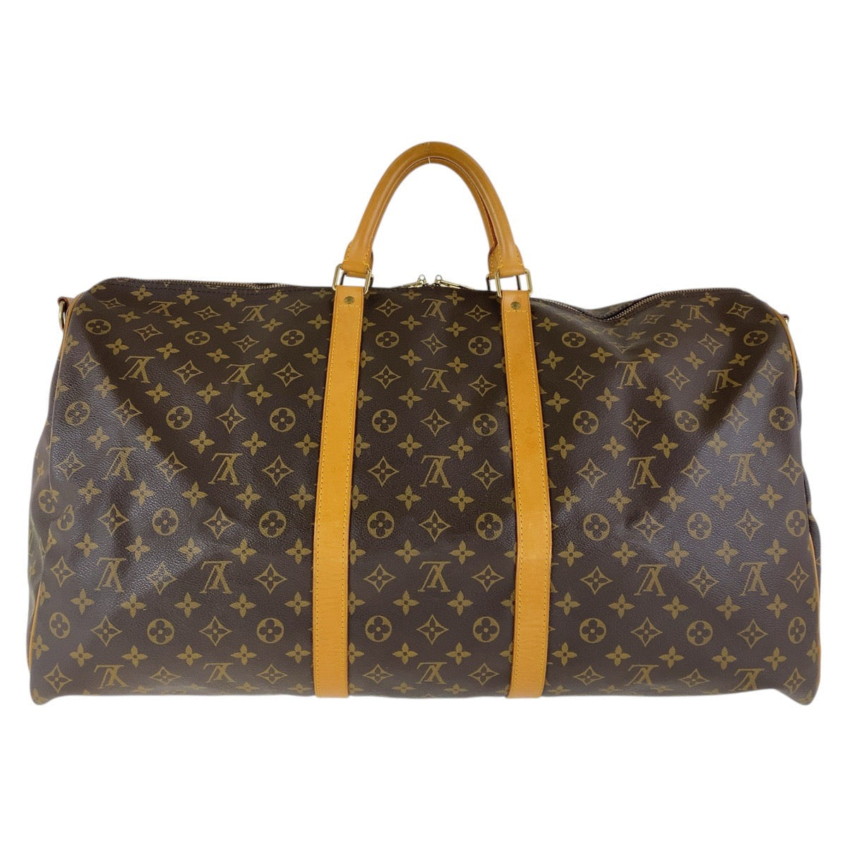 LOUIS VUITTON Boston Duffel bag M41412 PVC, Leather Brown Boston Duffel bag unisex Monogram Keepall  bandouliere 60 Women Used